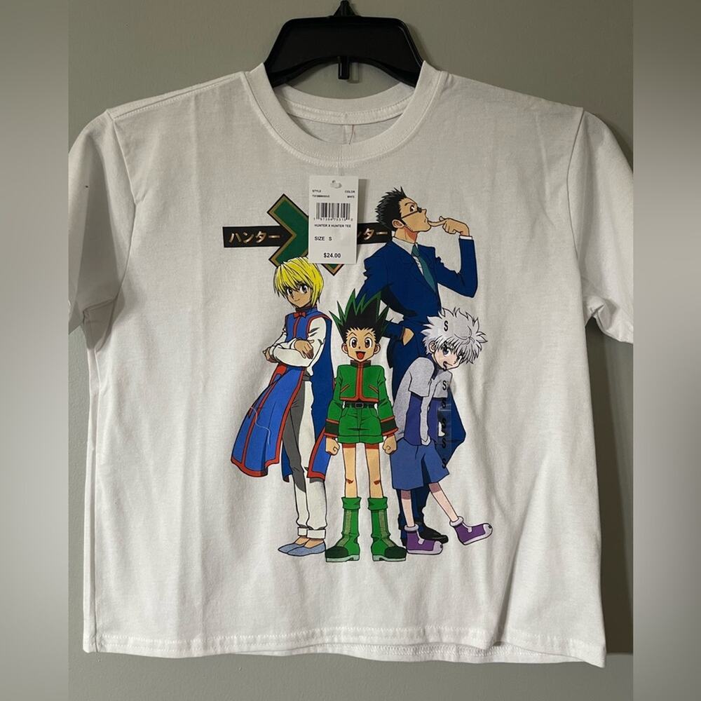 NWT Hunter x Hunter Anime Character T-Shirt (Women's S) NEW